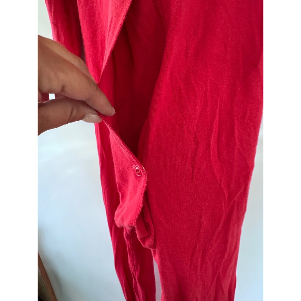 Vintage Carhartt Red Union Suit Thermal One Piece Long John K12 Mens Large - Picture 10 of 10